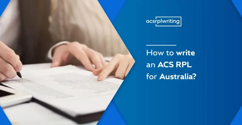 How to write an ACS RPL for Australia