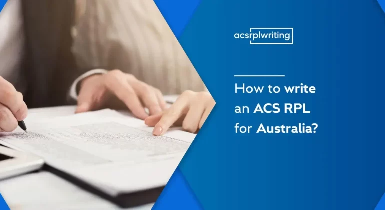 How to write an ACS RPL for Australia