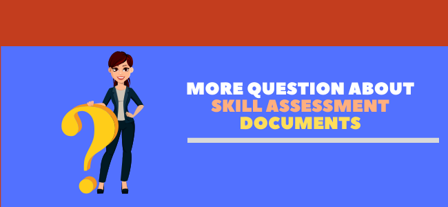 skill assessment documents checklist