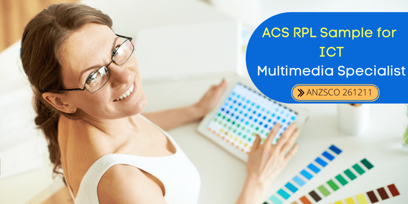 acs rpl report sample for ict multimedia specialist