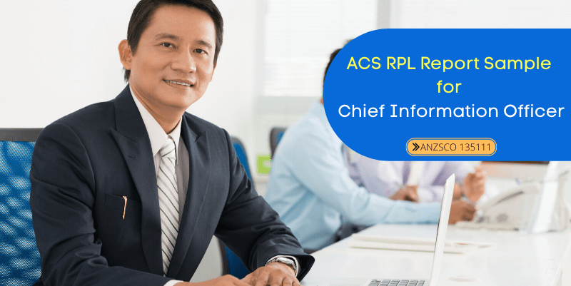 acs rpl report sample for chief information officer