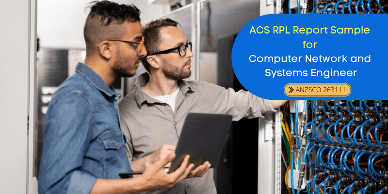 acs report sample for computer network and system engineer