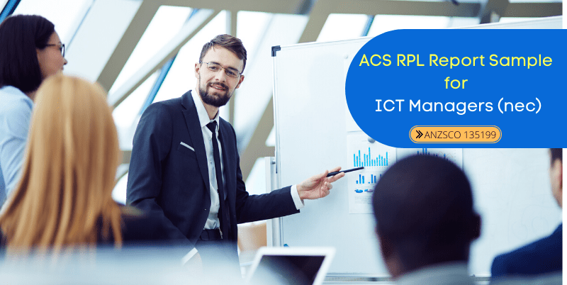 acs rpl report sample for ict manager nec