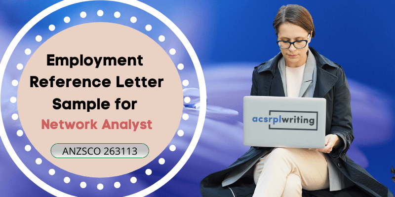 employment reference letter sample for network analyst