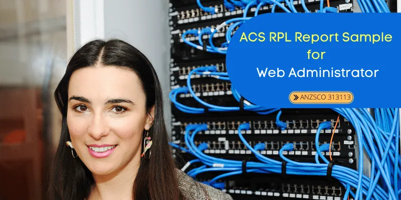 acs rpl report sample for web administrator
