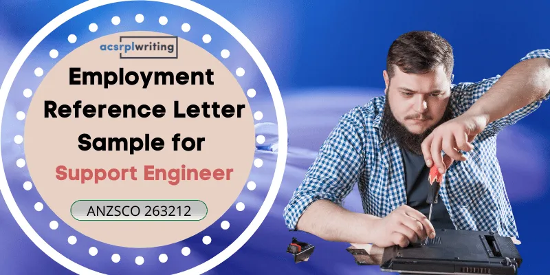 employment reference letter sample for support engineer