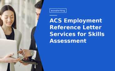 ACS employment reference letter
